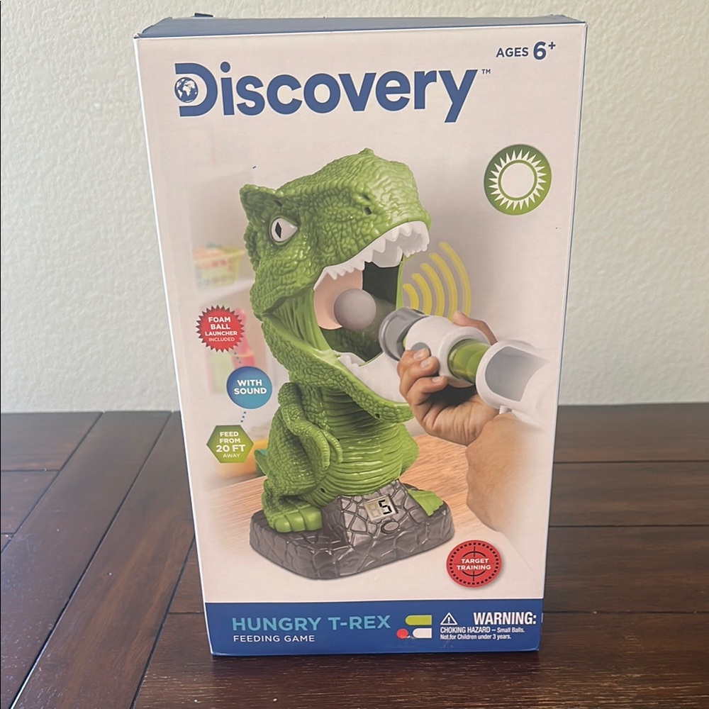 Discovery Green T-Rex Puzzle Game